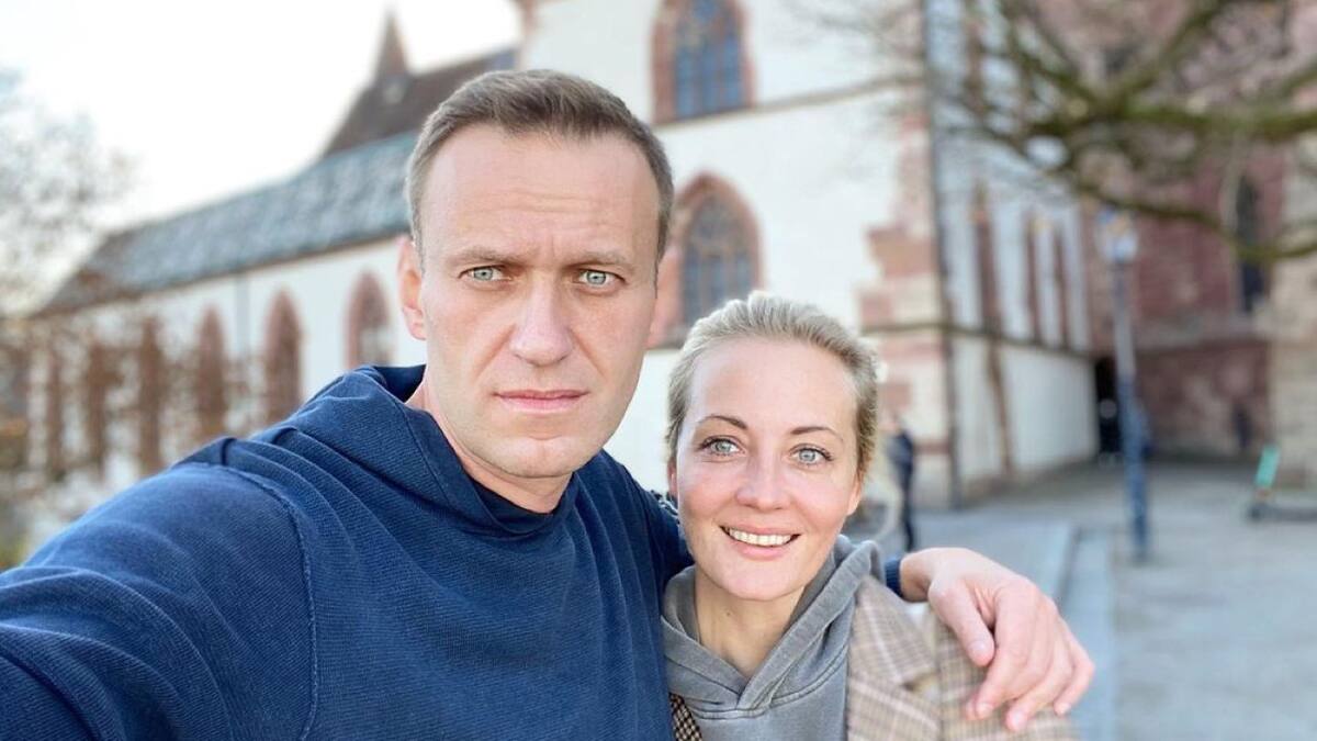 Yulia Navalnaya y Alexéi Navalny. Foto: Instagram @yulia_navalnaya