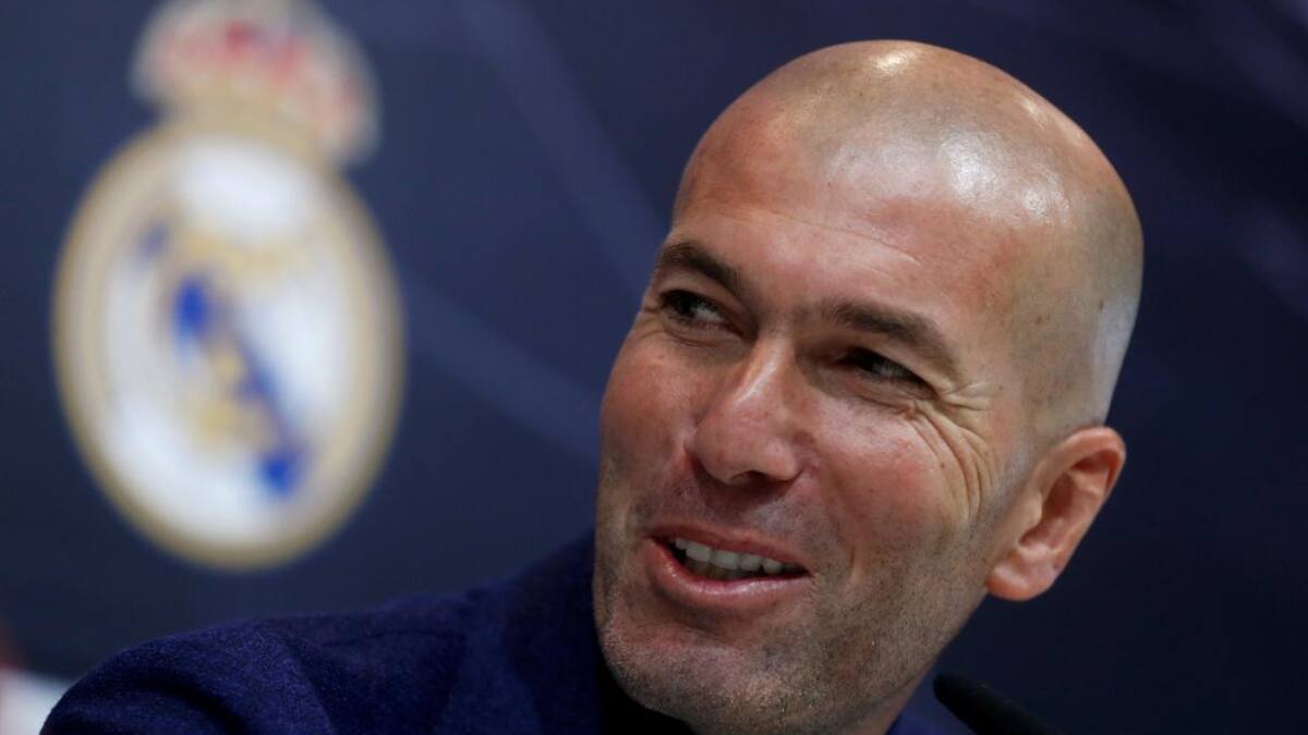 Zinedine Zidane, Real Madrid, fútbol español, Reuters