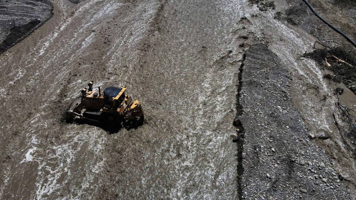 Zonas de cultivo en Bolivia, afectadas por las inundaciones y granizadas. Foto: EFE.